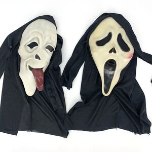 Ghostface Scream Mask Vintage Fun World Easter Unlimited Scary Movie Wassup Lot‎